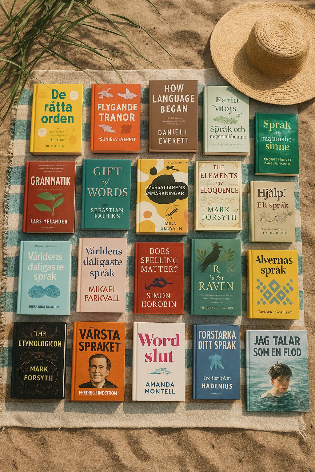 23 boktips för språkälskare i sommar enligt experterna