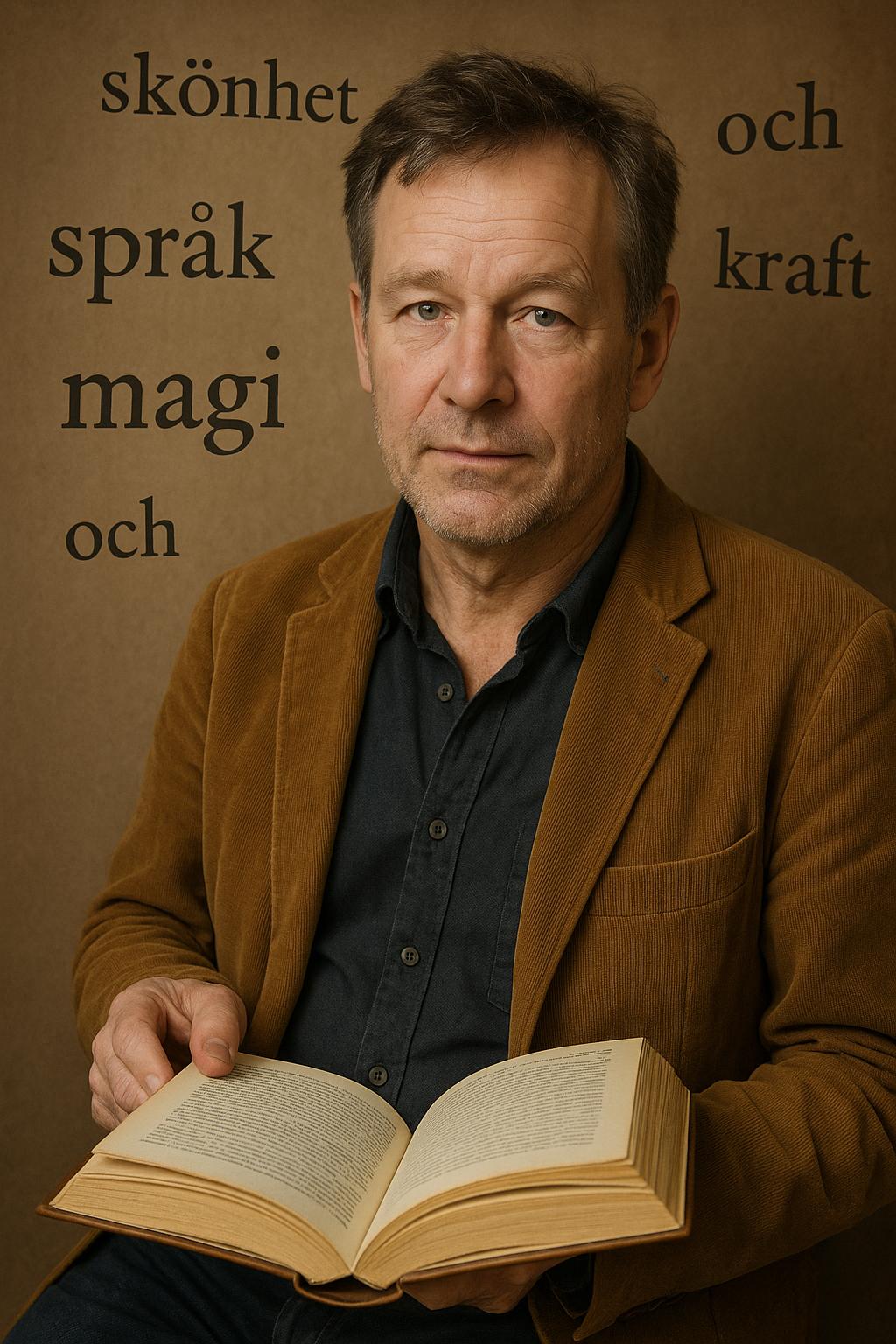 Fredrik Sjöberg och språkets magi en hyllning till ordens skönhet och kraft