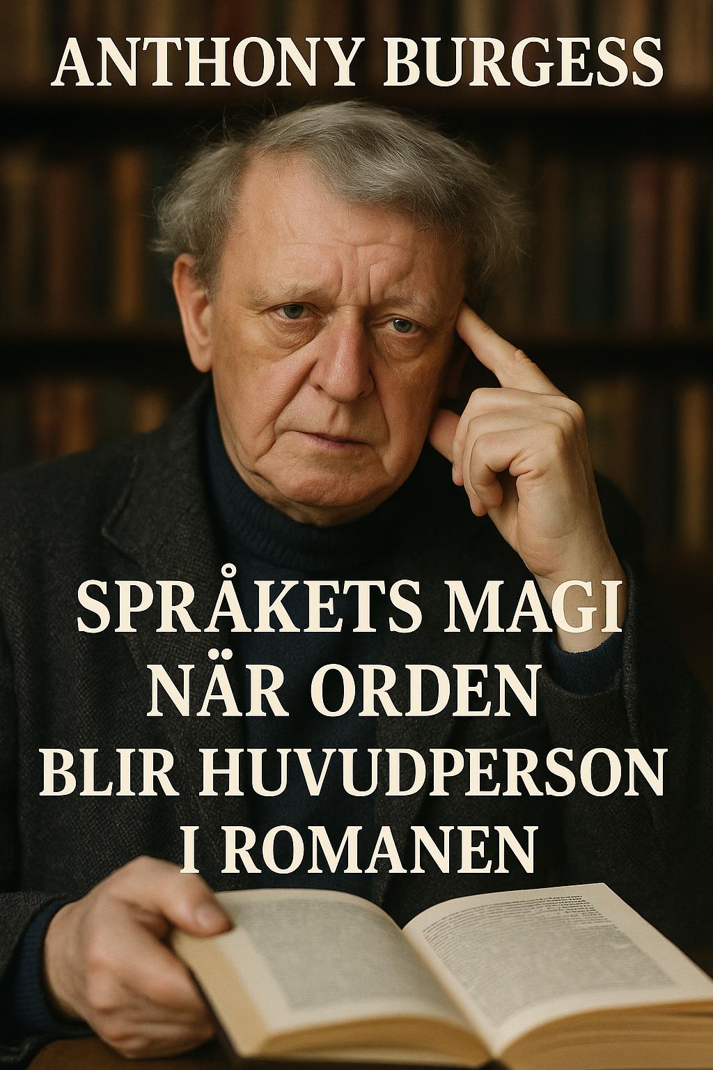 Anthony Burgess och språkets magi när orden blir huvudperson i romanen