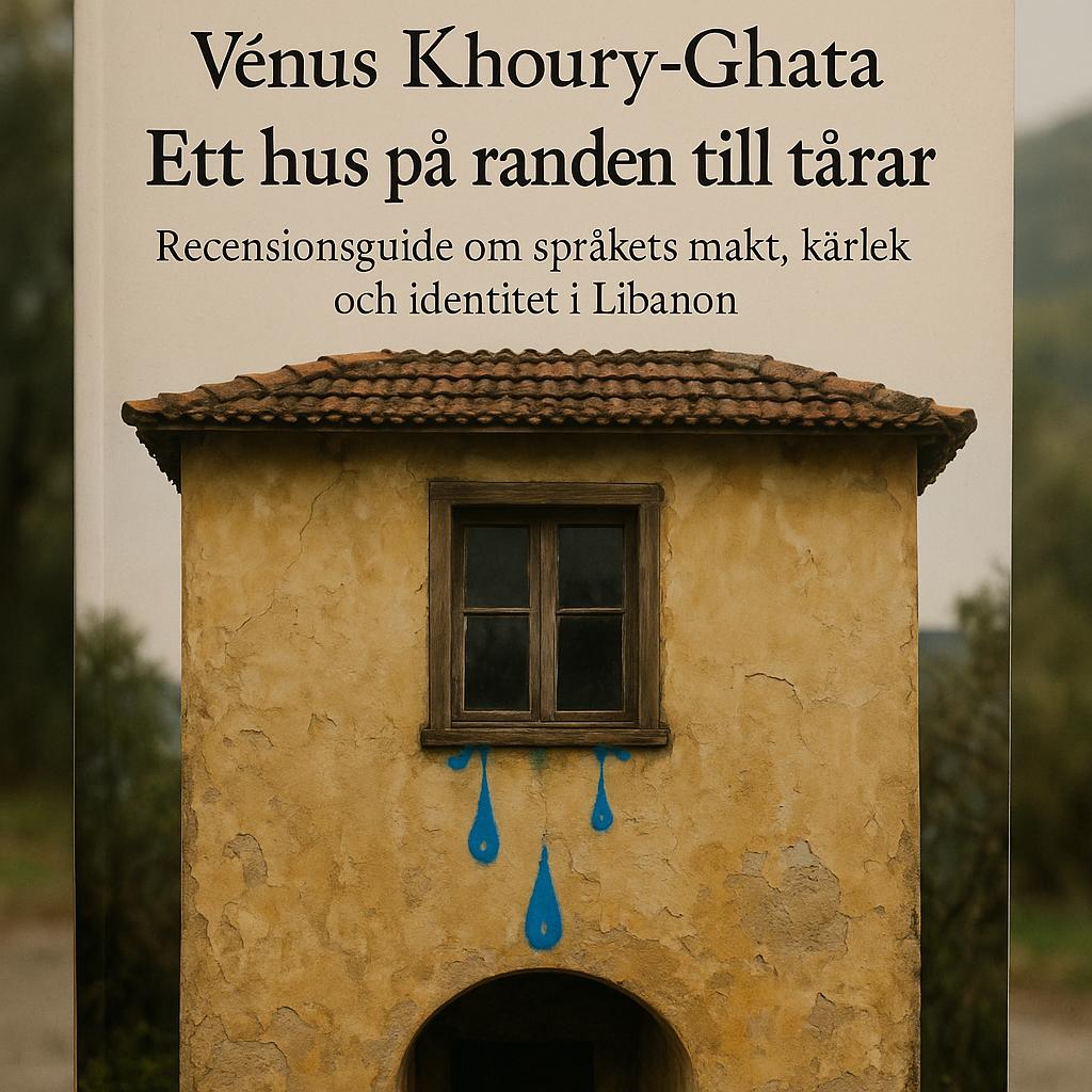 Ett hus på randen till tårar recensionsguide om språkets makt kärlek och identitet i Vénus Khoury Ghatas Libanon