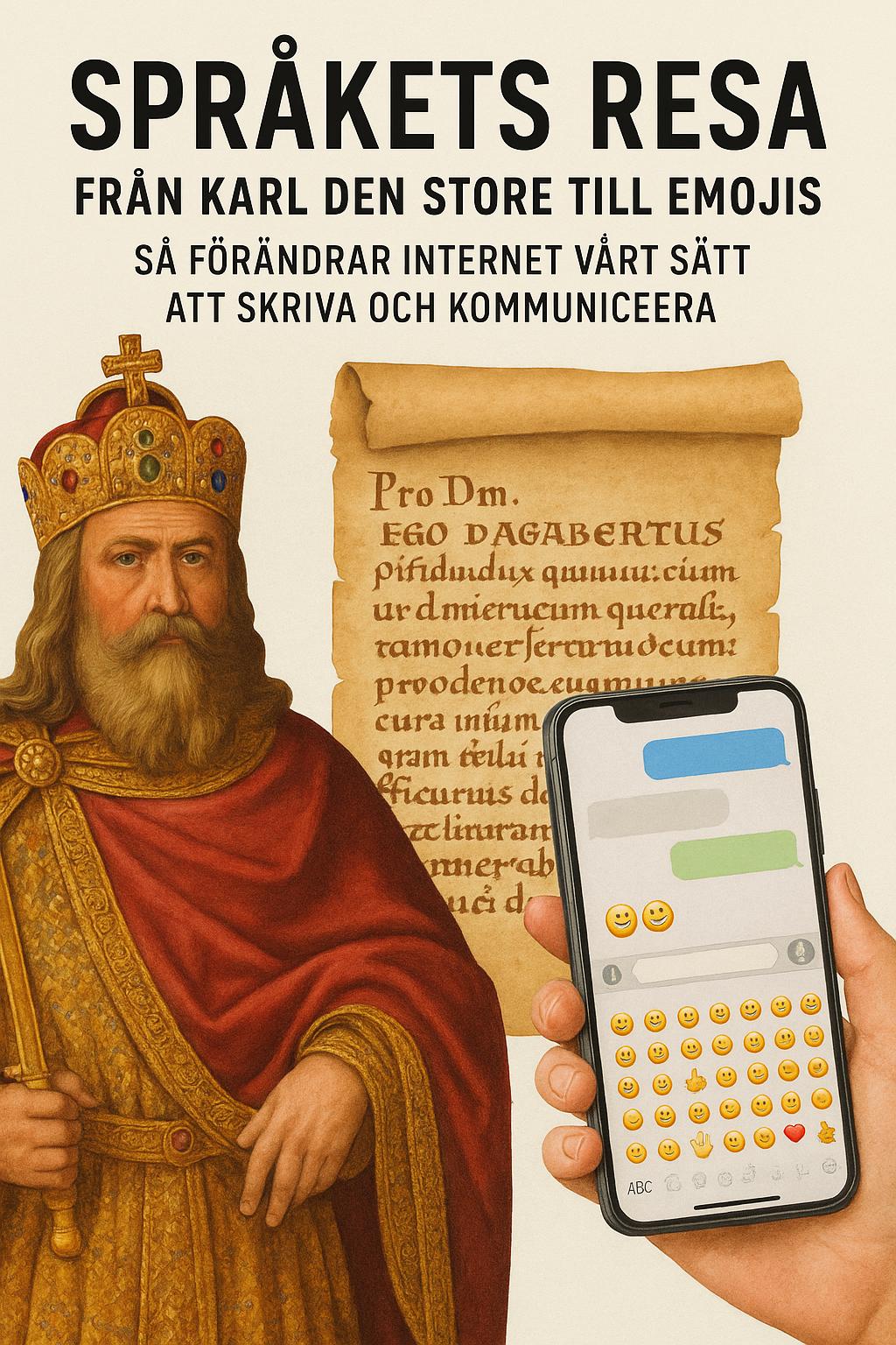 Språkets resa från Karl den store till emojis så förändrar internet vårt sätt att skriva och kommunicera