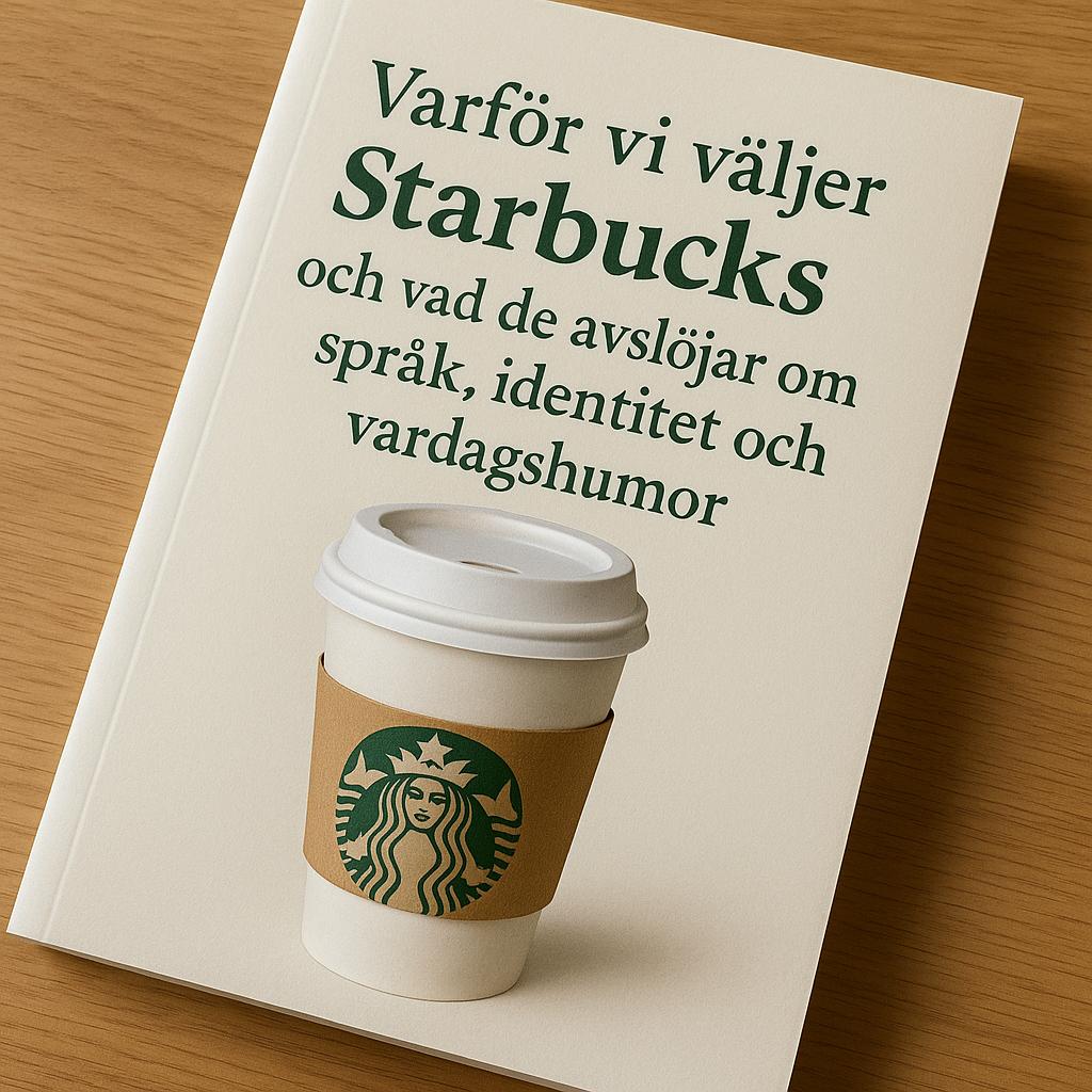 Varför vi väljer Starbucks namn och vad de avslöjar om språk identitet och vardagshumor